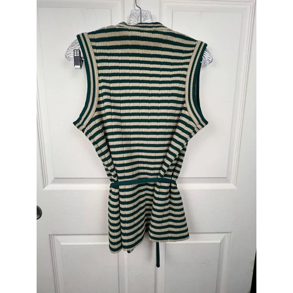 Vintage 70s Knits By Magda Sleeveless Cardigan Vest - Picture 6 of 13